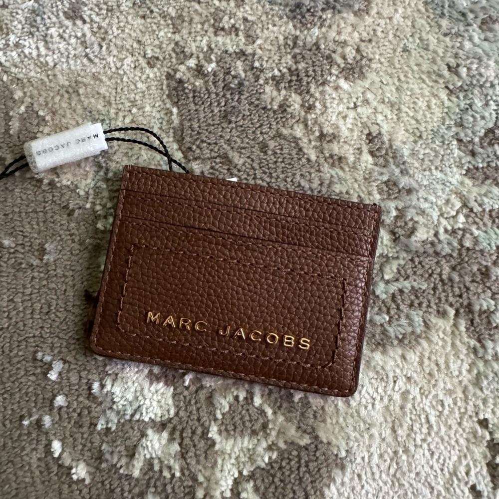 Marc Jacobs Rich Brown Card Holder